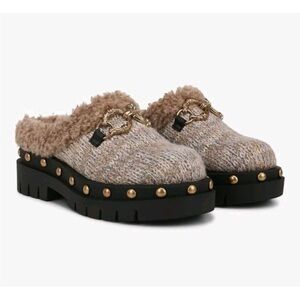 CIRCUS NY By Sam Edelman Annie Knit Chunky Clog Mule